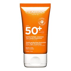 Crème Solaire Jeunesse Très Haute Protection SPF 50+ - Protetores solares rosto, Clarins