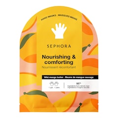 Máscaras de mãos, luvas impregnadas - Hidratação das mãos em 15 minutos, Sephora Collection