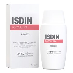 FotoUltra Redness SPF50 50ML - Protetor solar para a pele sensível , Isdin