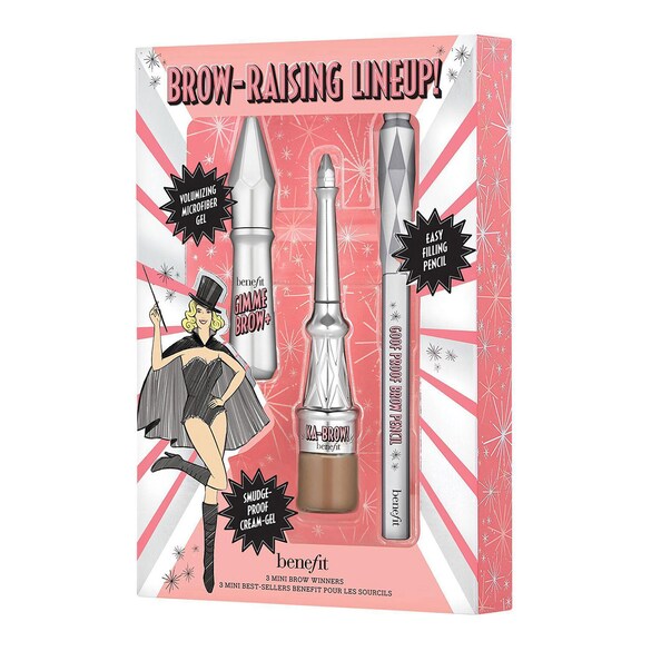 Trio de miniaturas de bestsellers de sobrancelhas, Benefit Cosmetics