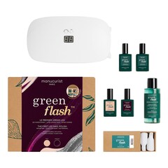 Green Flash Beige Aubergine - Coffret Maquilhagem, MANUCURIST