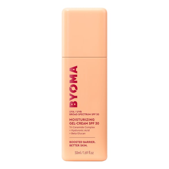 SPF 30 Gel Moisturiser - Gel Hidratante Facial SPF30, Byoma