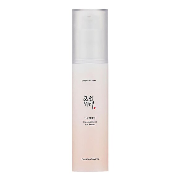 Ginseng Moist Sun Serum SPF50+ - Proteção solar hidratante, BEAUTY OF JOSEON