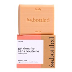 Solid Shower Gel Apricot & Shea Butter - Sabonete Corporal, UNBOTTLED