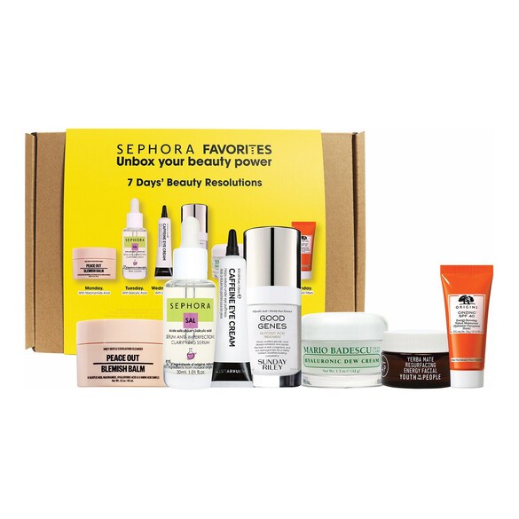 7 Days’ Beauty Resolutions - Coffret Tratamento Rosto, SEPHORA FAVORITES