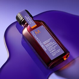 Tratamento Moroccanoil Violet - para cabelos loiros, com madeixas ou grisalhos