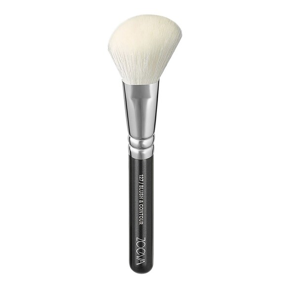 127 BLUSH & CONTOUR - Pincel facial, ZOEVA
