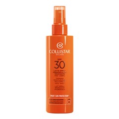 Leche Spray Bronceadora Hidratante SPF 30 - Rostro-Cuerpo, Collistar