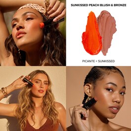 Sunkissed Peach Blush and Bronze 2-Piece Kit - Coffret Maquilhagem Tez