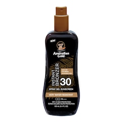 SPF 30 Spray Gel W/Bronzer  Proteção solar, Australian Gold
