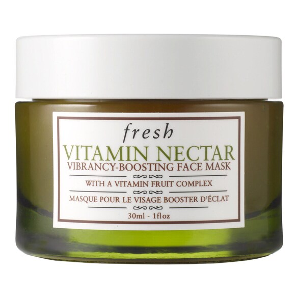Vitamin Nectar Face Mask - Máscara de brilho vitaminada de citrinos, FRESH
