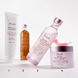 Rose Face Cream - Creme hidratante para o rosto com rosa e ácido hialurónico