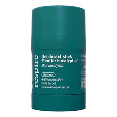 Desodorizante em stick Hortelã Eucalipto - Eficácia 48H, Respire