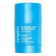 Desodorizante em stick Flor de Algodão - Eficácia 48H, Respire