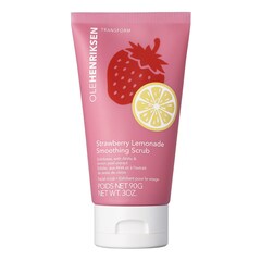 Strawberry Smoothing Scrub - Esfoliante de rosto retexturizante com AHAs, Ole Henriksen