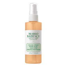 Spray Facial de Aloe Vera, Sálvia e Flor de Laranjeira