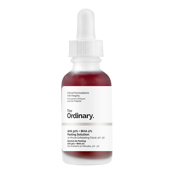 Solution de Peeling AHA 30% + BHA 2% - Máscara Rosto, THE ORDINARY