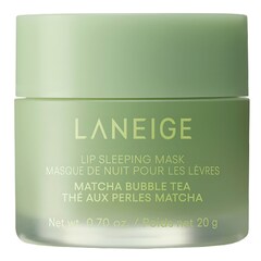 Lip Sleeping Mask Bubble Tea Matcha - Máscara de noite para lábios, Laneige