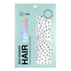 Pedras de strass para o cabelo - Pedras de strass autocolantes para o cabelo, Sephora Collection