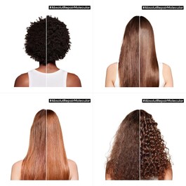 Serie Expert - Absolut Repair Molecular Shampoo sem Sulfatos Cabelos Danificados