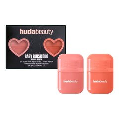 Baby Blush Duo Black Cherry and Strawberry Cream - Coffret blush, Huda Beauty