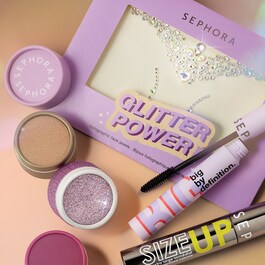 Jóias Faciais Glitter Power - Acessório Facial para Maquilhagem