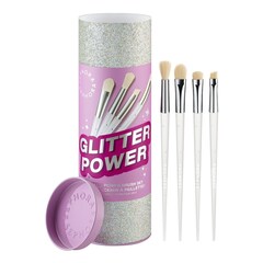 Glitter Power Brush Set - Coffret 4 Pinceis Olhos, Sephora Collection