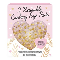 Heart cooling eye pads - Discos de Olhos Refrescantes Reutilizáveis, NPW