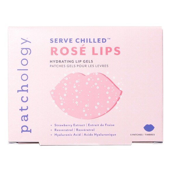 Serve Chilled Rosé Lips - Géis hidratantes para os lábios, Patchology