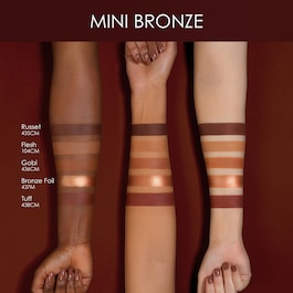 Mini Bronze -  Mini Paleta Tamanho de Viagem