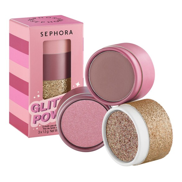 Glitter Power - Trio Sombras Multi-Uso, Sephora Collection