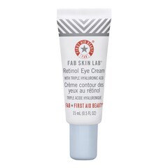 FAB Skin Lab Retinol & Hyaluronic Acid Eye Cream - Creme Contorno Ocular, FIRST AID BEAUTY