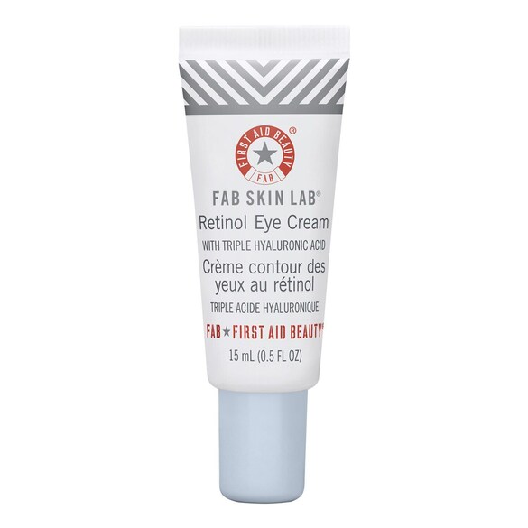 FAB Skin Lab Retinol & Hyaluronic Acid Eye Cream - Creme Contorno Ocular, FIRST AID BEAUTY