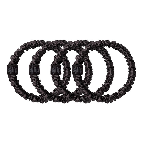 Pure Silk Skinny Scrunchies - Elásticos de Cabelo, Slip
