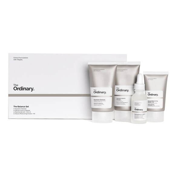 The Balance Set - Coffret Tratamento Rosto Purificante, THE ORDINARY