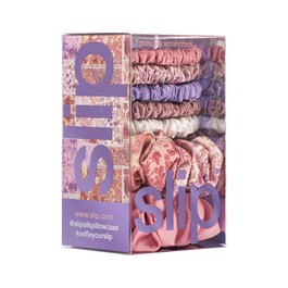 Méga Scrunchie Gift Set - Conjunto de Elásticos Seda Pura Edição Limitada