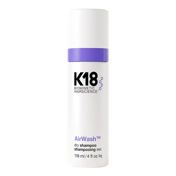 AirWash Shampooing sec - Reduzir o sebo + eliminar os odores, K18