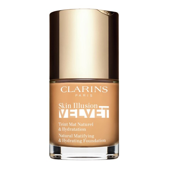 Skin Illusion Velvet - Base Mate Natural e Hidratante, Clarins