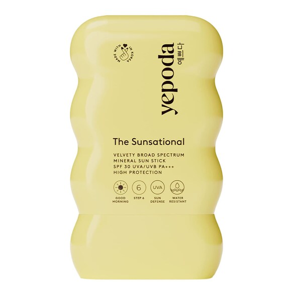 The Sunsational – Stick solar mineral de amplo espectro UVA/UVB FPS30 PA+++, YEPODA