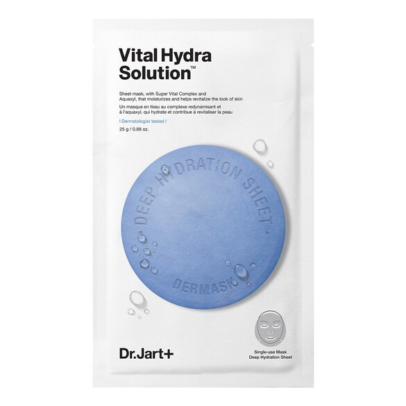 Dermask Waterjet Vital Hydra Solution - Máscara Tecido Hidratante, DR.JART+