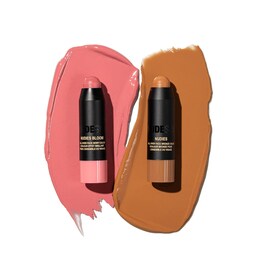 Blush Rosa e Bronze Nude - Mini Duo Stick