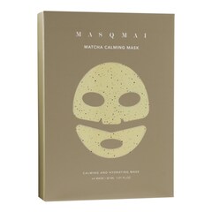 Matcha calming mask - máscara facial efeito calmante, Masqmai