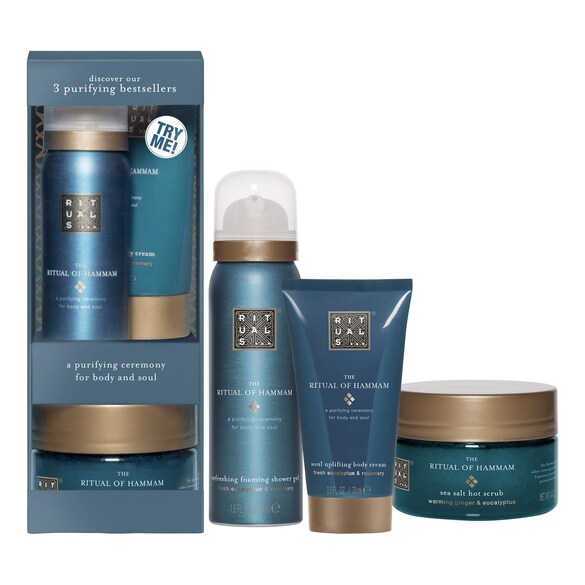 TRY ME SET HAMMAM  - Coffret Corpo e Banho, RITUALS