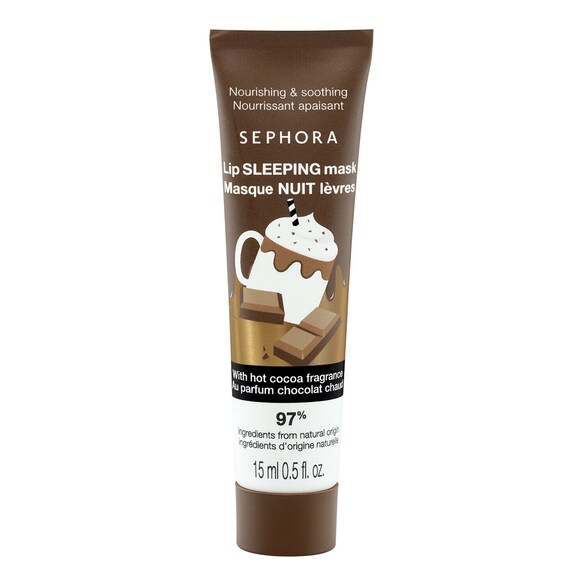 The future is yours - Máscara de noite para lábios fragrância chocolate quente, Sephora Collection
