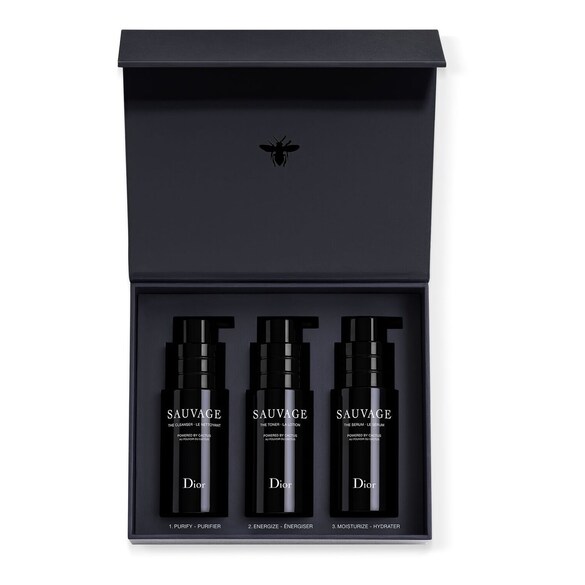 Sauvage Skincare Ritual Kit - Cleanser, Toner e Serum com o poder do cato, Dior
