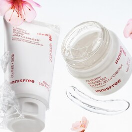 Creme em gel radiante com flor de cerejeira e niacinamida - Creme radiante