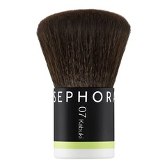 07 Pincel Kabuki - Aplicação intuitiva, acabamento perfeito, Sephora Collection