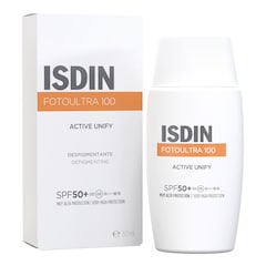 FotoUltra ACTIVE UNIFY SPF50+ - Protetor solar despigmentante, Isdin