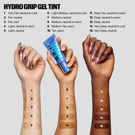 Hydro Grip Gel Tint - Gel hidratante com cor Hydro Grip 12 horas
