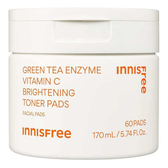Discos Luminosos con Enzima de Té Verde y Vitamina C - Cuidado antimanchas, Innisfree